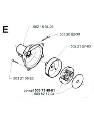 Husqvarna 225R - 1996-1997 - Clutch