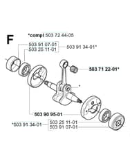 Husqvarna 225R - 2000-Current - Crankshaft