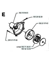 Husqvarna 225RD - 1994-1996 - Clutch