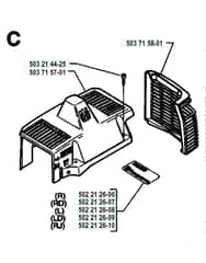 Husqvarna 225RD - 1994-1996 - Cylinder Cover