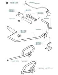 Husqvarna 225RD - 1996-1997 - Handle & Controls