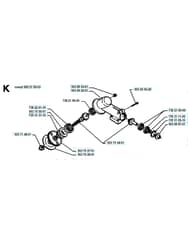 Husqvarna 225RJ - 1994-1996 - Bevel Gear