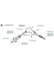 Husqvarna 225RJ - 1996-1997 - Steering Column