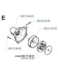 Husqvarna 225RJ - 1997-2000 - Clutch