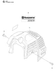 Husqvarna 226R - Cylinder Cover