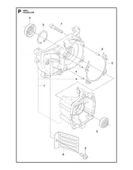 Husqvarna 226RJ - Crankcase