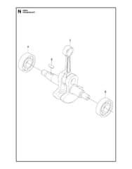 Husqvarna 226RJ - Crankshaft