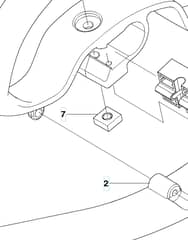 Husqvarna 226RJ - Handle
