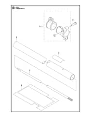 Husqvarna 226RJ - Tube & Shaft