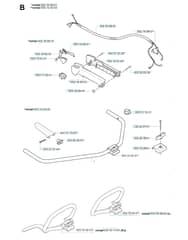 Husqvarna 227 L - Handle & Controls
