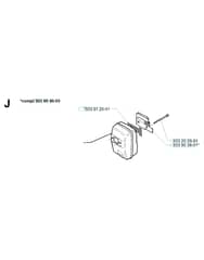 Husqvarna 227R - 1999-2000 - Muffler