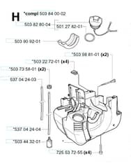 Husqvarna 227R - 2002-Current - Crankcase