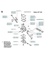 Husqvarna 227RD - 1999-2000 - Carburetor Details