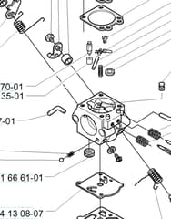 Husqvarna 227RJ - 2000-10 - Carburetor Details