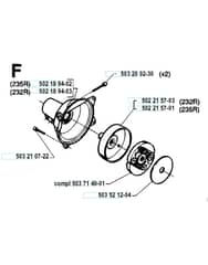 Husqvarna 232R - 1994-1995 - Clutch