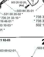 Husqvarna 232R - 1995-1997 - Bevel Gear
