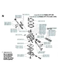 Husqvarna 232R - 1995-1997 - Carburetor Details