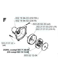 Husqvarna 232R - 1995-1997 - Clutch