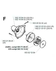 Husqvarna 232R - 1997-1998 - Clutch