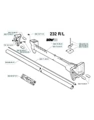 Husqvarna 232R - 1997-1998 - Shaft