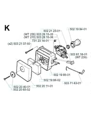 Husqvarna 232R - 1998-2000 - Carburetor & Air Filter