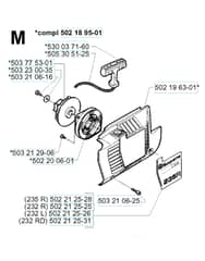 Husqvarna 232R - 1998-2000 - Starter