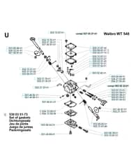 Husqvarna 232R - 2000-2002 - Carburetor Details