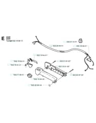 Husqvarna 232R - 2002-2006 - Throttle Controls
