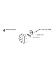 Husqvarna 232R - 2006-2006 - Muffler