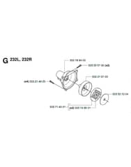 Husqvarna 232R - 2006-2014 - Clutch