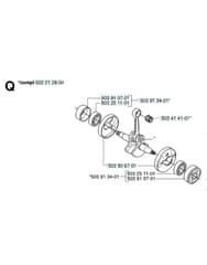 Husqvarna 232R - 2006-2014 - Crankshaft