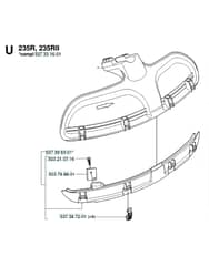 Husqvarna 232R - 2006-2014 - Guards 2