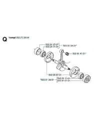 Husqvarna 232R - 2014-Current - Crankshaft