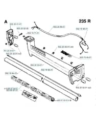 Husqvarna 232R-CAT - 1995-Current - Shaft