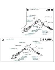 Husqvarna 232RD - 1998-2000 - Bevel Gear