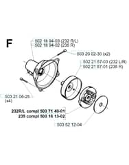 Husqvarna 232RD - 1998-2000 - Clutch