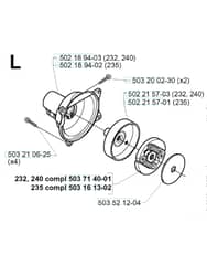 Husqvarna 232RJ - 2000-4 - Clutch
