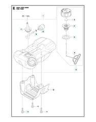 Husqvarna 233R - Fuel Tank