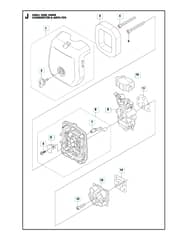 Husqvarna 233RJ - Carburetor & Air Filter
