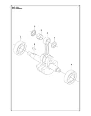 Husqvarna 233RJ - Crankshaft