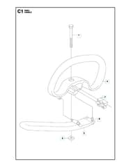 Husqvarna 233RJ - Handle