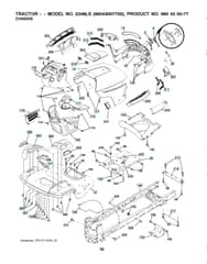 Husqvarna 2348Ls - Chassis & Frame
