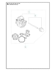 Husqvarna 235 - 2014-Current - Carburetor Details