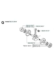 Husqvarna 235FR - 2007-2009 - Crankshaft