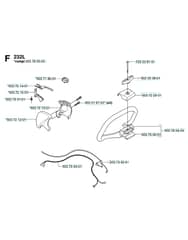 Husqvarna 235FR - 2007-2009 - Handle & Controls 3