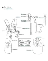 Husqvarna 235FR - 2007-2009 - Harness