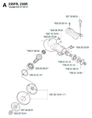 Husqvarna 235FR - 2009-Current - Bevel Gear