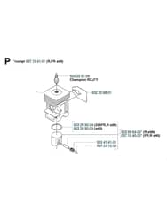 Husqvarna 235FR - 2009-Current - Cylinder Piston