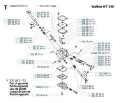 Husqvarna 235R - 2002-2006 - Carburetor Details