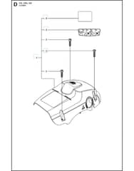 Husqvarna 236E-SERIES - Cover